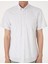 Erkek Haki Regular Fit Çizgili Kısa Kollu Gömlek 50307082-VR027 6