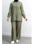 5027 Ceketli Pant. Takım - Haki 2