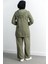 5027 Ceketli Pant. Takım - Haki 6