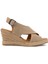 Dolgu Topuk Espadril Sandalet DG6040 1