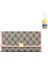 Bayan Clutch Cüzdan Kadın Uzun Fermuarlı Büyük Kapasiteli Cüzdan Cep Telefonu Çantası (Yurt Dışından) 1
