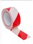 Pvc Yer Işaretleme & Yönlendirme Bantı 48MMX30MT Kırmızı/beyaz 1