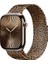 Watch 9 8 7 6 Se 5 4 3 2 1 - 38/ 40 / 41 mm Uyumlu Leopar Desenli Kordon Metal Örgü Kordon 1
