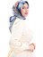 Karaca Rayon Eşarp 81050-14 Indigo Saks 2