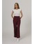 Duble Paça Pantolon - Bordo 2