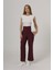Duble Paça Pantolon - Bordo 3