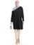 Mevsimlik Sade Rahat Kesim Tunik 8752-01 Siyah 1