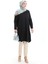 Mevsimlik Sade Rahat Kesim Tunik 8752-01 Siyah 2