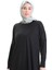 Mevsimlik Sade Rahat Kesim Tunik 8752-01 Siyah 3