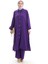 Düğmeli Uzun Tunik Pantolon Ikili Takım 0089-04 Mor 1