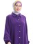 Düğmeli Uzun Tunik Pantolon Ikili Takım 0089-04 Mor 4