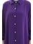 Düğmeli Uzun Tunik Pantolon Ikili Takım 0089-04 Mor 5