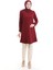 Kol Ucu Lastikli Mevsimlik Tunik 8753-02 Bordo 2