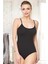 Kadın 3'lü Ip Askılı Çıtçıtlı Body - 0860 1