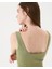 Yeşil Sırt Dekolteli Low Back Elbise 4