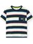 Çizgili Erkek Çocuk Çocuk Tshirt 1