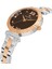 Davıd Guner Rose Beyaz Kaplamalı Kahverengi Kadranlı Kadın Kol Saati DG-8412LA-E6 3