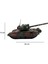 Dekoratif Metal Tank C1600 1