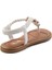 Beyaz Kadın Sandalet K05823120609 3