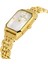 Davıd Guner Sarı Kaplamalı Beyaz Kadranlı Kadın Kol Saati DG-8417LA-B1 3