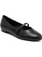 Kadın Babet 70P5 Frau Leather Ballet Flats With Strap 2