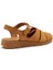 Kadın Sandalet 51H6 Frau Nabuk Caramel 3