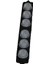 Polis Çakar IP65 3030SMD Kırmızı Mavi Flaş Strobe Işıklar Aydınlatma Oto Araba Motor LED Dc 12V 6W 220-240LM 6 Göz LED 2 Renk 136X20MM 4