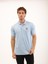 Erkek Regular Fit Polo Yaka Interlok T-Shirt 1