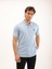 Erkek Regular Fit Polo Yaka Interlok T-Shirt 3