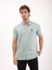 Erkek Regular Fit Polo Yaka Interlok T-Shirt 1