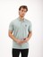 Erkek Regular Fit Polo Yaka Interlok T-Shirt 3