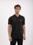 Erkek Regular Fit Polo Yaka Interlok T-Shirt 3