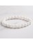Unisex Beyaz Howlite Doğal Taş Bileklik 3