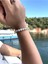 Doğanın Saf Ihtişamıyla | Beyaz Necef Doğal Taş Bileklik > Handcrafted - Sertifikalı 3