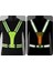 Reflektif Işıklı Yelek Sarı Fosforlu Neon Bisiklet, Motosiklet,scooter Gece Ikaz Uyarı Yeleği 5