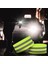 Reflektif Kolluk Bacak ve Bel Turuncu Fosfor Neon Bisiklet, Motosiklet,scooter Gece Ikaz Uyarı Bandı 3
