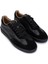 Erkek Hakiki Deri Siyah Sneakers & Spor Ayakkabı 233 5100 Erk Ayk Y25 Sıyah Dr/suet 2