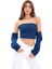 7357 Kot Crop-Mavi 1