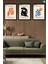 Dekoratif 3’lü Set Çerçeve Görünümlü Modern Mdf Tablo , 1