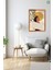 Bohem Duvar Dekoru 3'lü Set, Çerçeve Görünümlü Modern Mdf Tablo 3