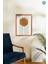 Geometric Boho Duvar Sanatı 3'lü Set Çerçeve Görünümlü Modern Mdf Tablo 5