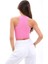 2501 Sporcu Yarım T-Shirt-Pembe 2