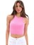 2501 Sporcu Yarım T-Shirt-Pembe 4