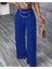 Munn Collection Kadın Beli Zincir Detay Ithal Krep Pantolon 5