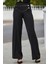 Munn Collection Kadın Beli Zincir Detay Ithal Krep Pantolon 1