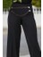 Munn Collection Kadın Beli Zincir Detay Ithal Krep Pantolon 2