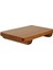 Kahverengi Ahşap Eskitme Ayaklı Sunumluk Et Tahtası 20X14 Ahşap 1 Parça 1