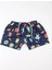 Çok Renkli Desenli Erkek Çocuk Deniz Şort Mayo-Uzay Desenli 1