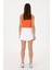 Kadın Beyaz Şort (Örme) 50300683-VR013 4