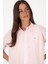 Kadın Açık Pembe Gömlek Desenli 50306390-VR078 2